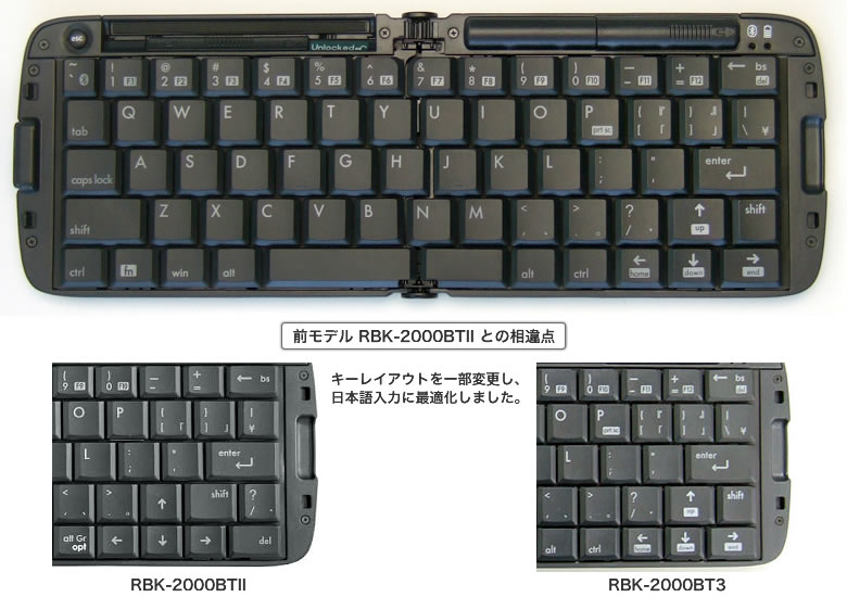 RBK-2000BT3 �L�[���C�A�E�g�g��}